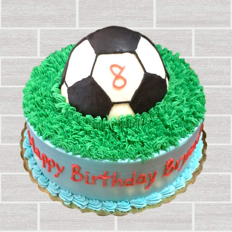 HiParty 9 Inch 3D Full-size Soccer Ball Aluminum Baking Pan with 4Pcs Hexagon Pentagon Cookie Cutter, Football Shape Metal Cake Pan Mold Boy's Birthday Sports Party Cake Bakeware Supplies - Image 4